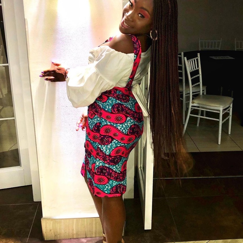 African Print jumpsuit